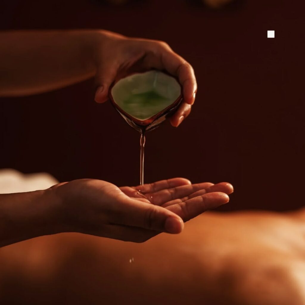 Coconut Oil Therapy Massage