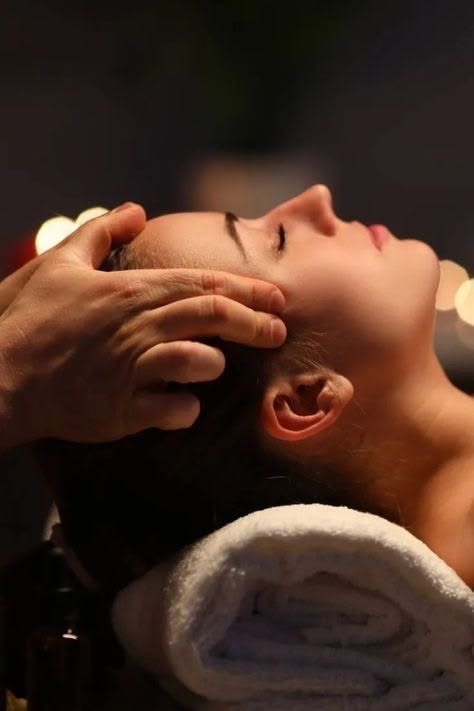 Migraine Relief Head Massage
